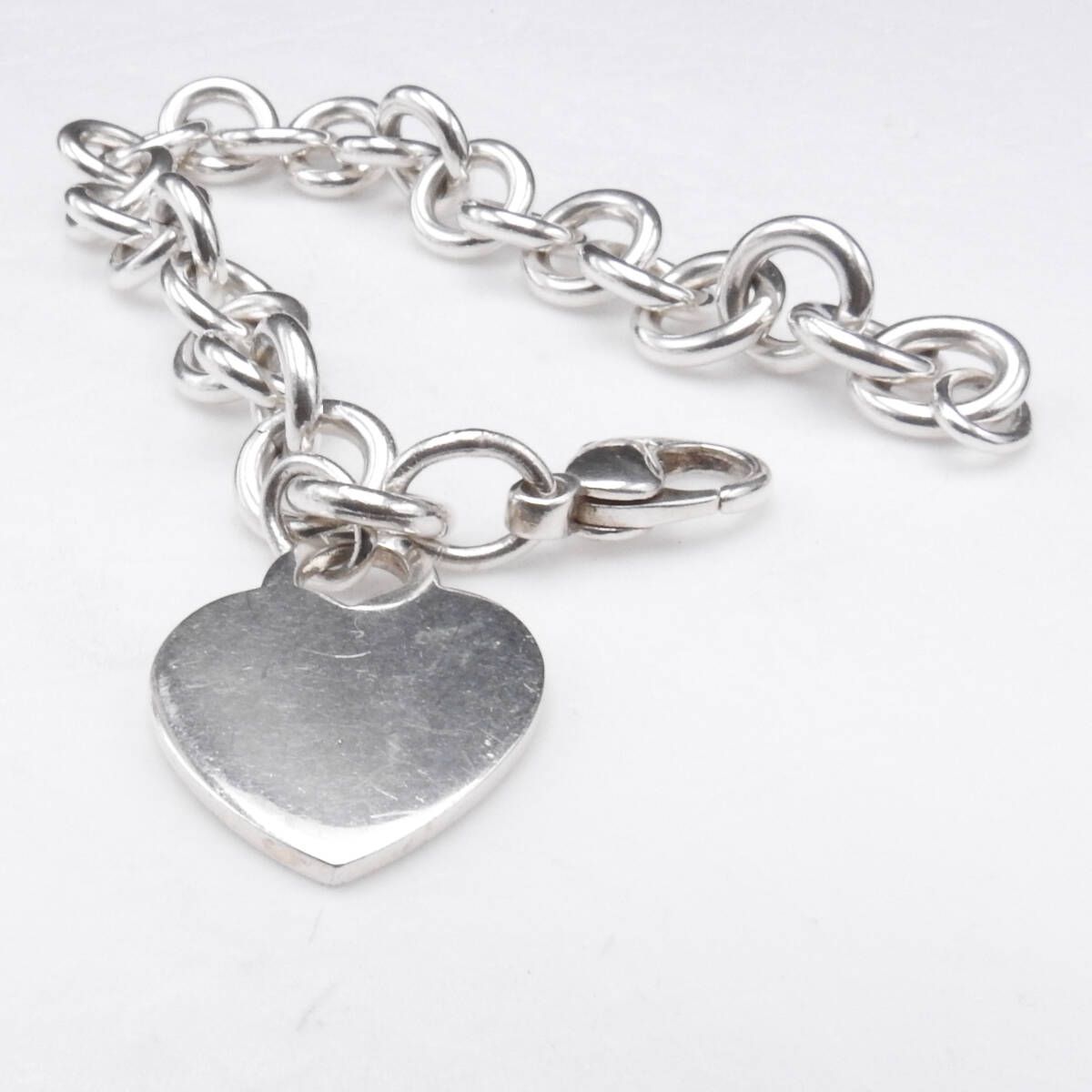TIFFANY&CO. ティファニー ハートタグ ブレスレット シルバー925