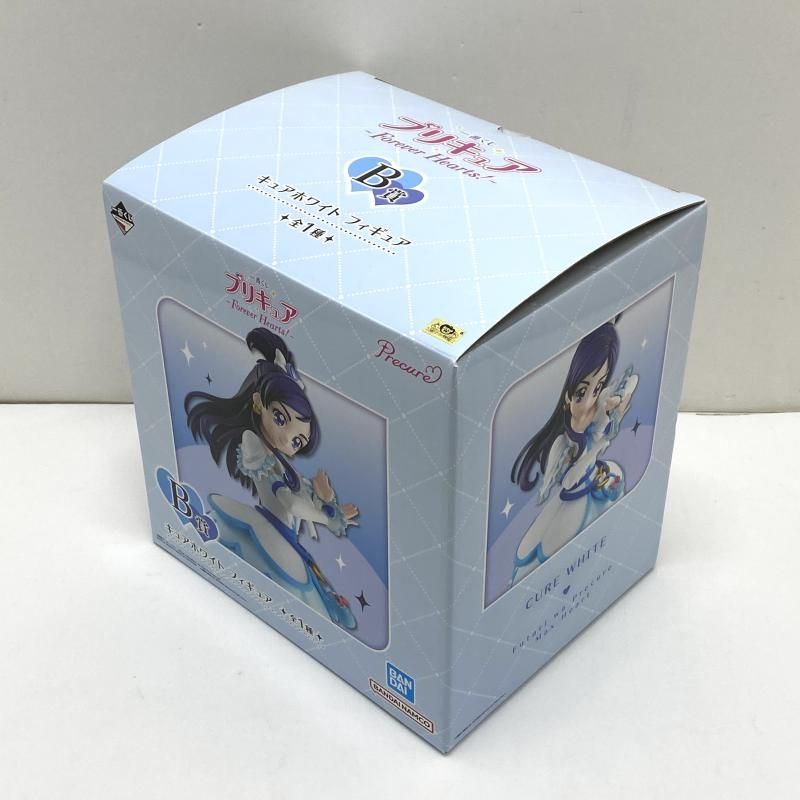 中古】【未開封】B賞 キュアホワイト フィギュア ｢一番くじ プリキュア