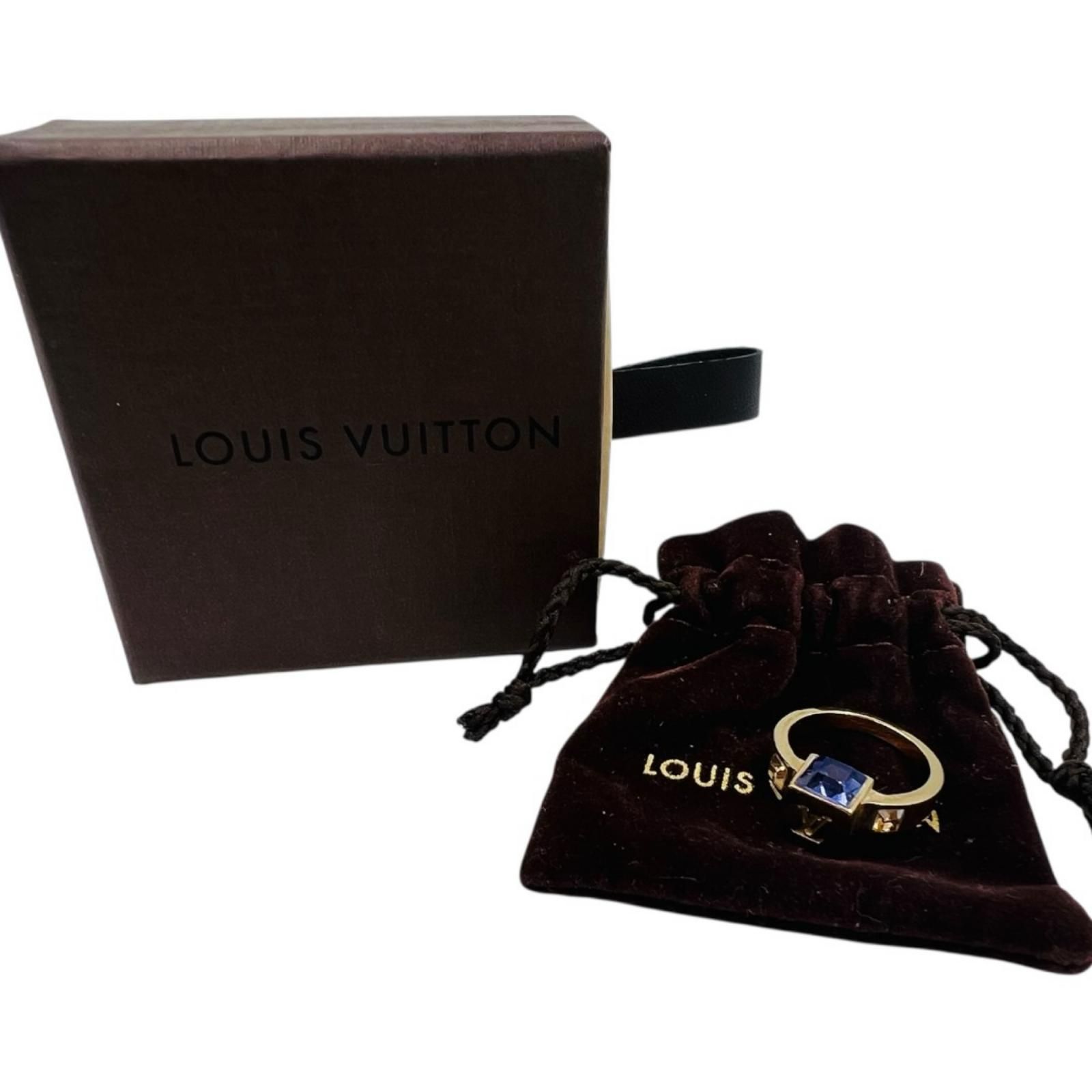 LOUIS VUITTON ヴィトンコリエ バーグギャンブル リング 指輪 ライン