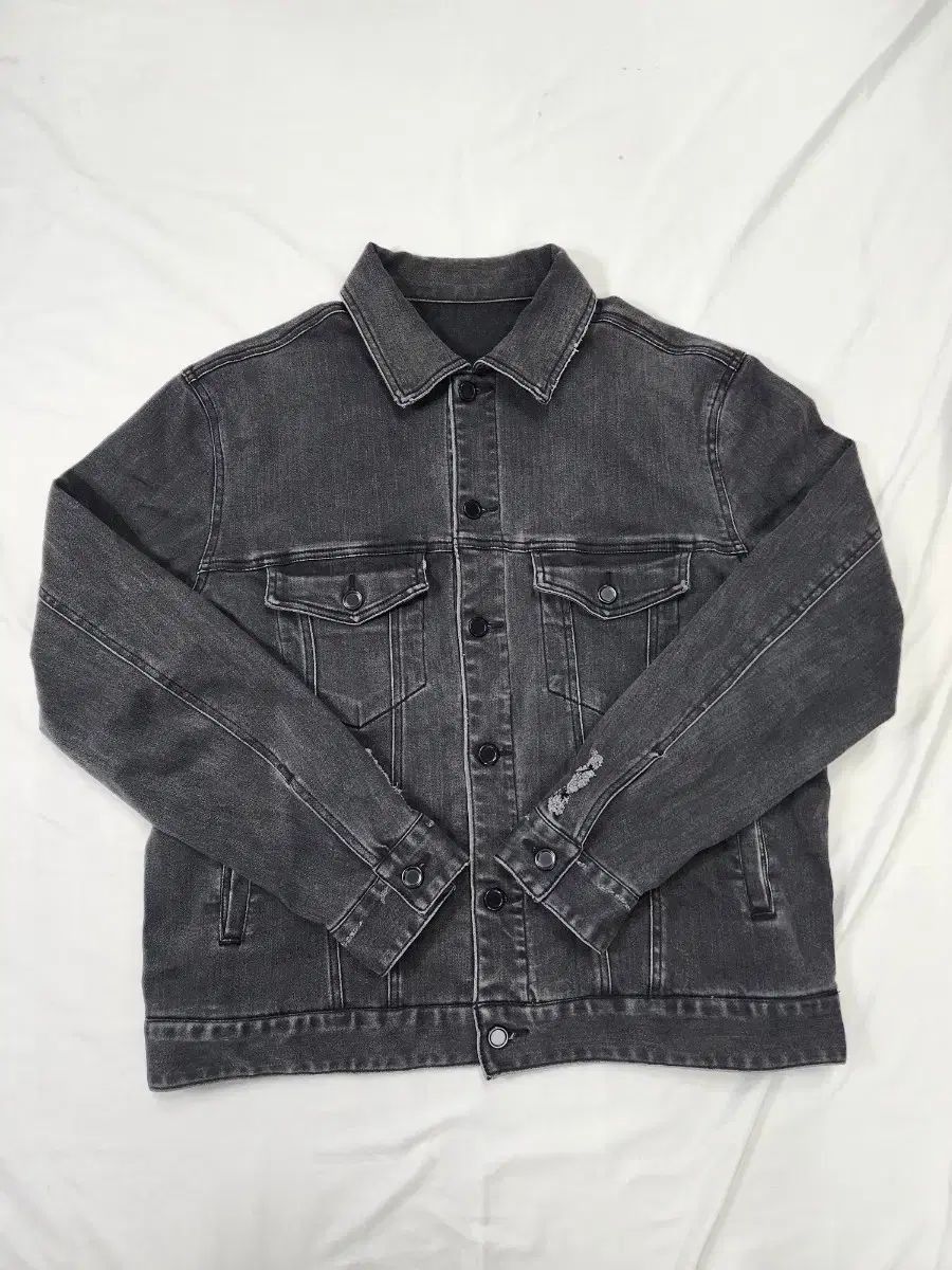 L)8seconds x G-DRAGON（ジードラゴン） ブラックデニム ジャケット
