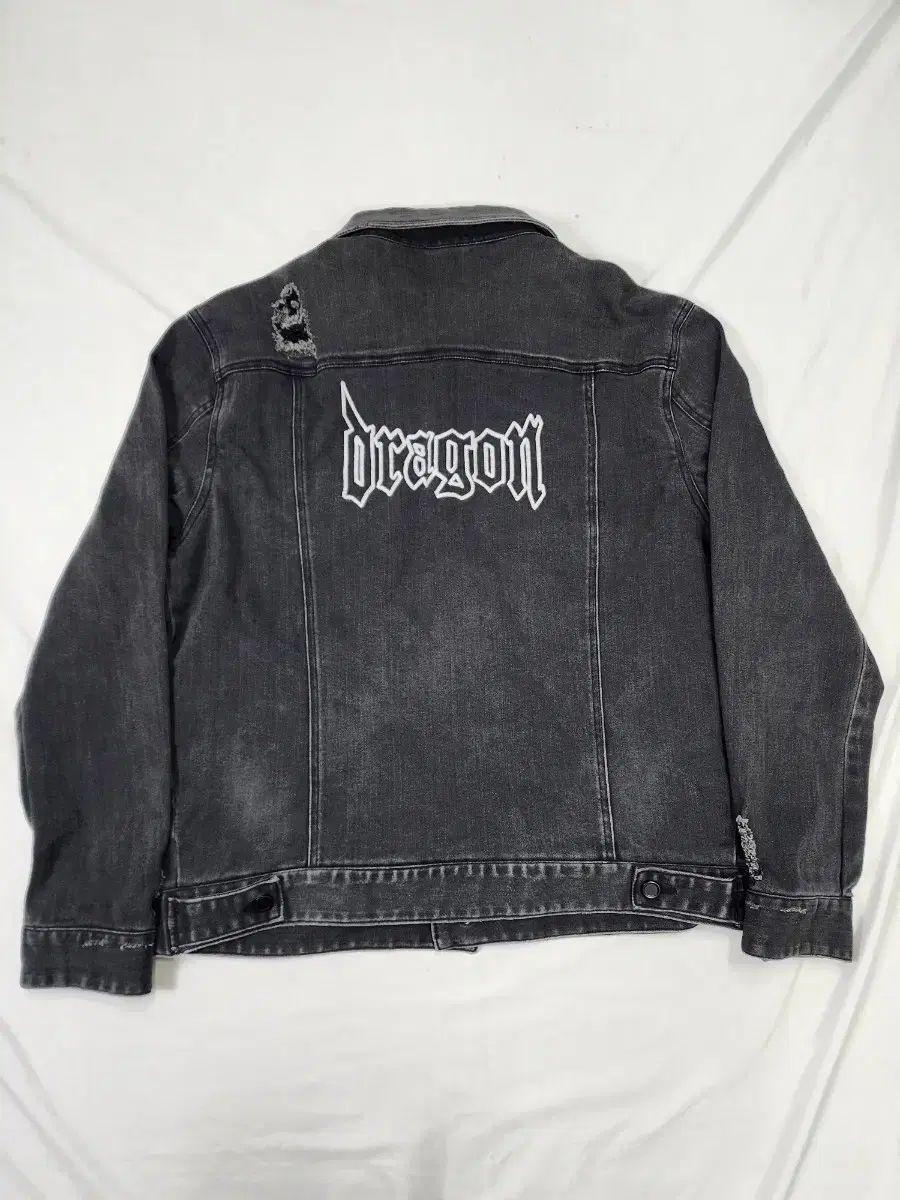 L)8seconds x G-DRAGON（ジードラゴン） ブラックデニム ジャケット