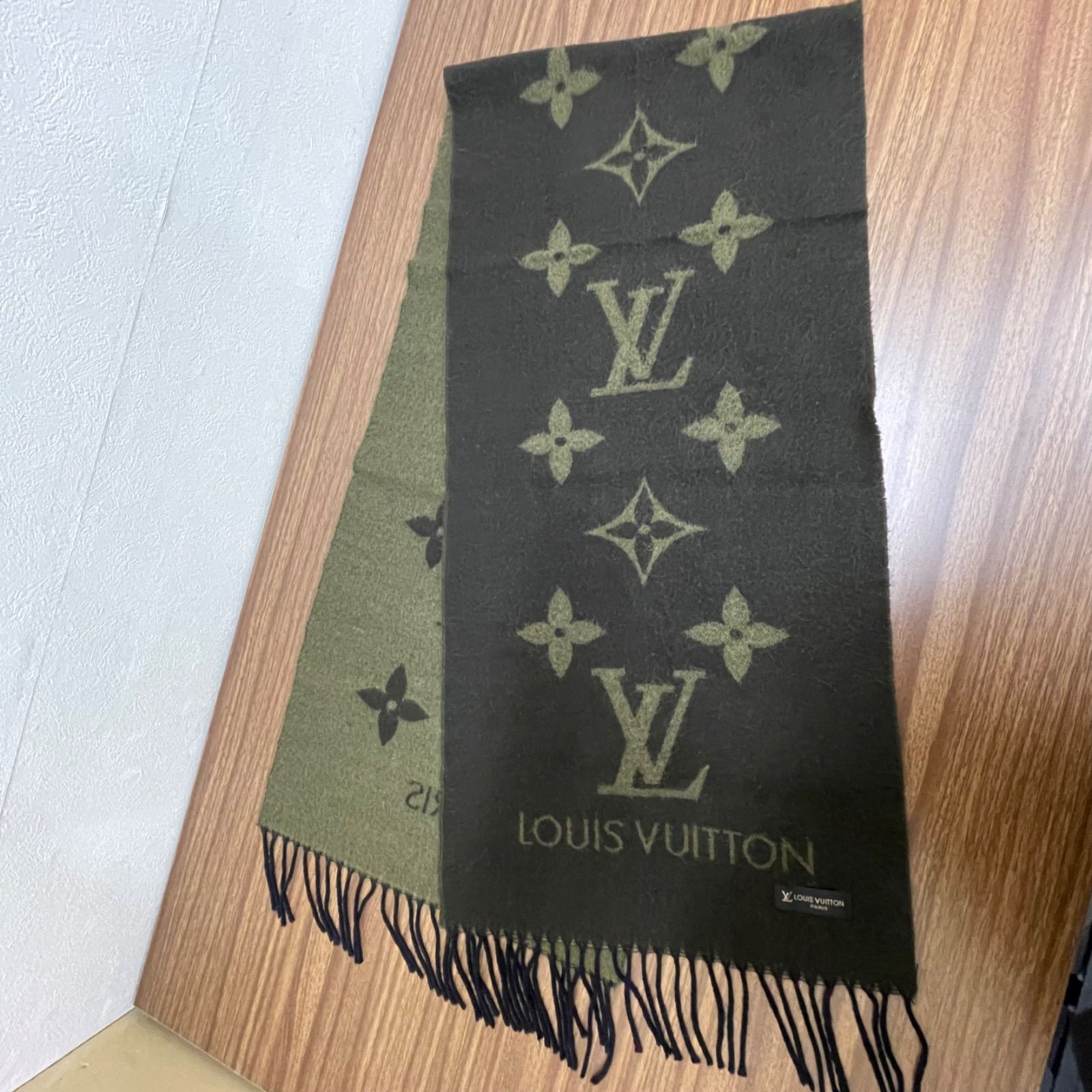 ◎LOUIS VUITTON ルイ・ヴィトン マフラー エシャルプ・レイキャビック