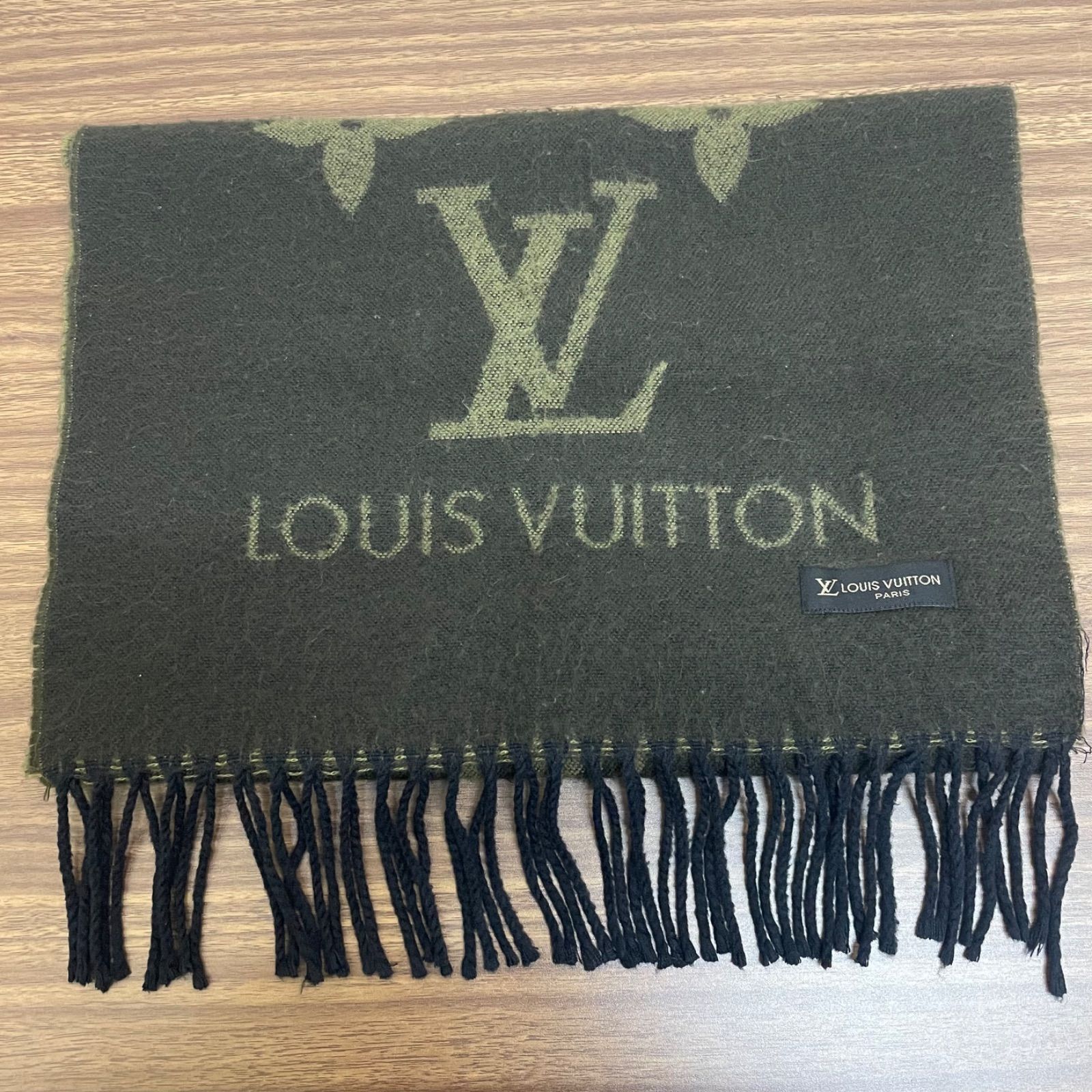 ◎LOUIS VUITTON ルイ・ヴィトン マフラー エシャルプ・レイキャビック