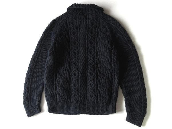 美品 希少 茶タグ スコットランド製 INVERALLAN インバーアラン ウール