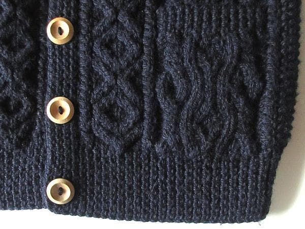 美品 希少 茶タグ スコットランド製 INVERALLAN インバーアラン ウール