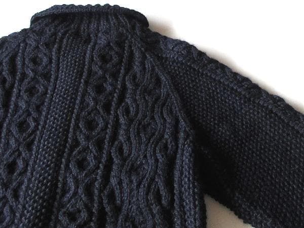 美品 希少 茶タグ スコットランド製 INVERALLAN インバーアラン ウール