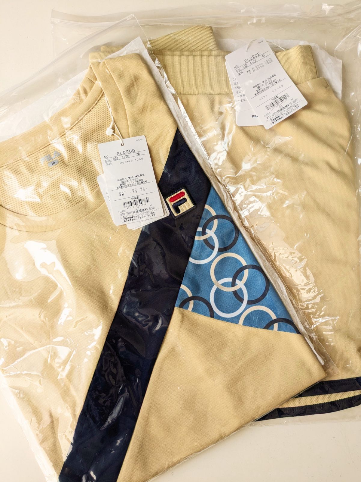 FILA フィラ テニス ウェア シャツ スコート 上下セットアップ Мサイズ