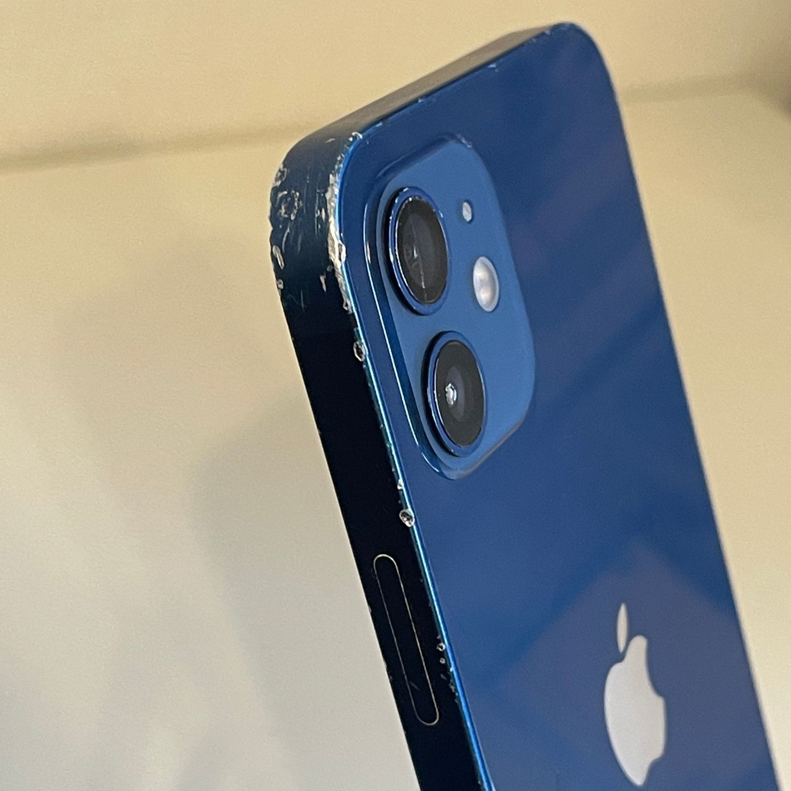 訳あり】iPhone12 ブルー 128GB 電池残量76% - メルカリ