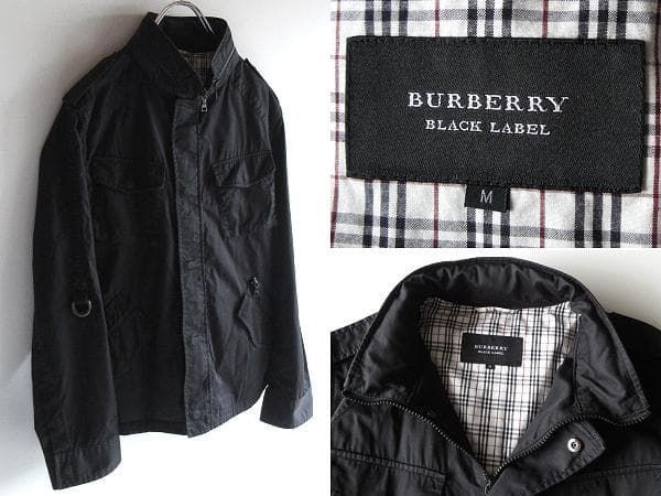 希少 BURBERRY BLACK LABEL バーバリーブラックレーベル 裏ノバ