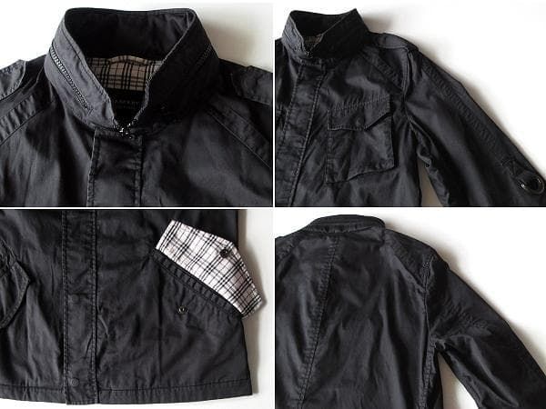 希少 BURBERRY BLACK LABEL バーバリーブラックレーベル 裏ノバ