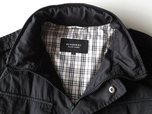 希少 BURBERRY BLACK LABEL バーバリーブラックレーベル 裏ノバ