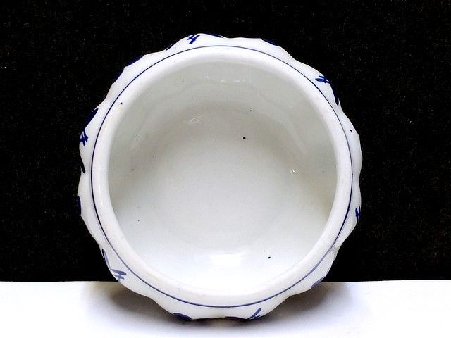 ティーストレーナー 茶漉し+受け皿 風車 デルフトブルー 小物入れ