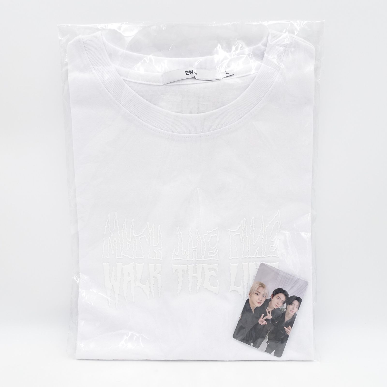 ENHYPEN WORLD TOUR 未開封 ノースリーブ Tシャツ トレカ付き WALK THE
