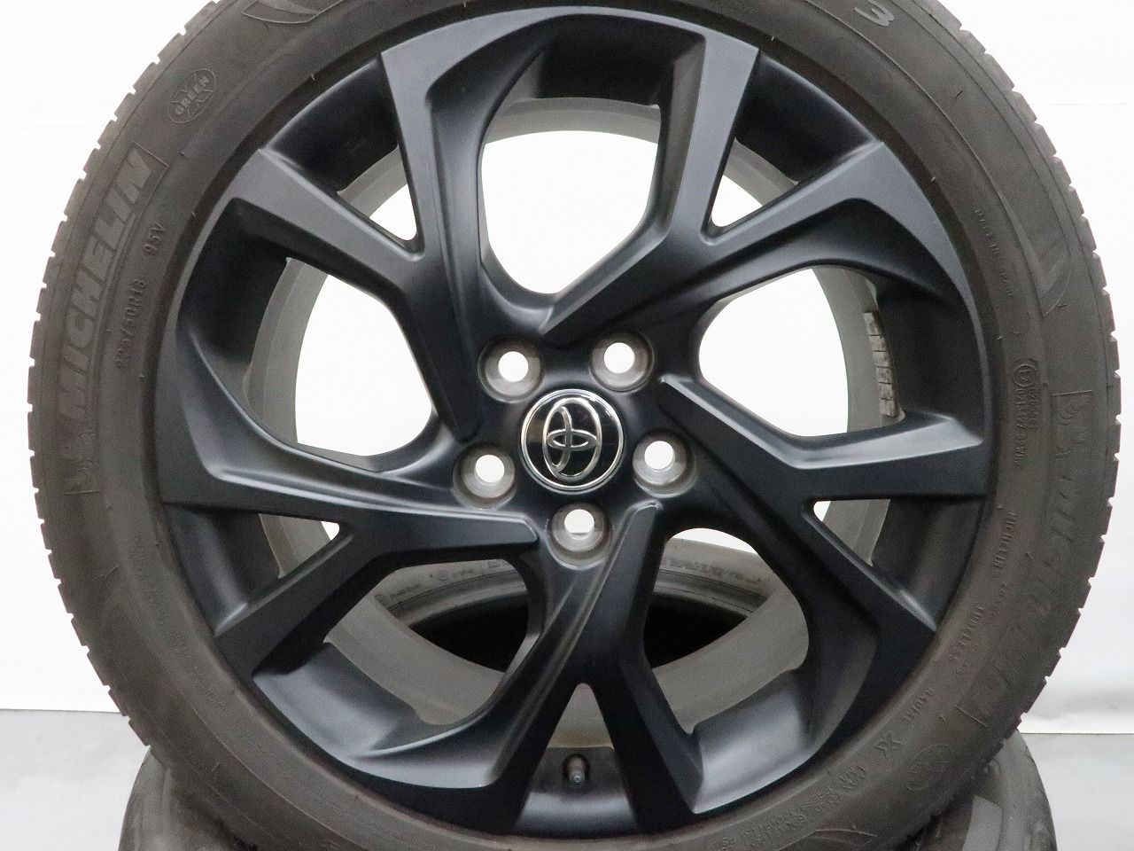 CHRモードネロ 純正ホイール&タイヤ4本セット C-HR トヨタ 特別仕様車 Mode-Nero純正アルミ4本set ホイール・18