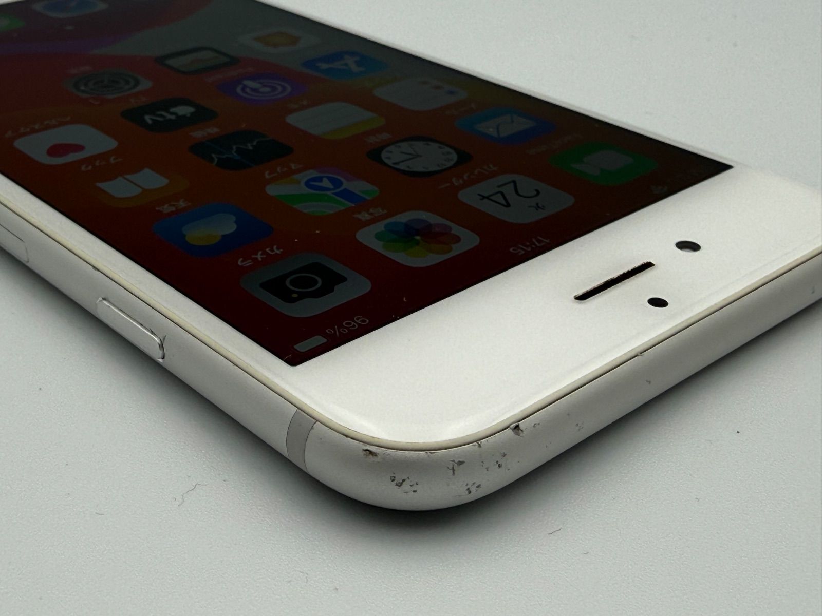 バッテリー容量100％ SIMフリー iPhone6s 128GB シルバー シムフリー