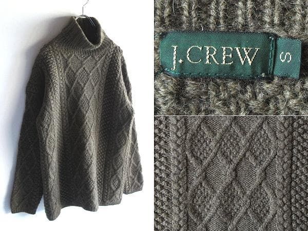 希少 90sビンテージ J.CREW Jクルー ジェイクルー ウール
