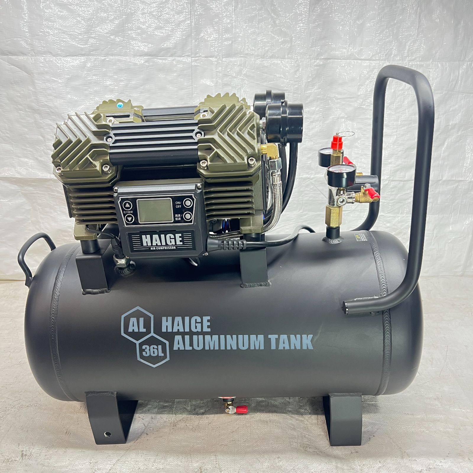 中古品】【お買い得!】 エアーコンプレッサー 100V 36L 静音 中古品】【お買い得!】 エアーコンプレッサー 100V 36L 静音