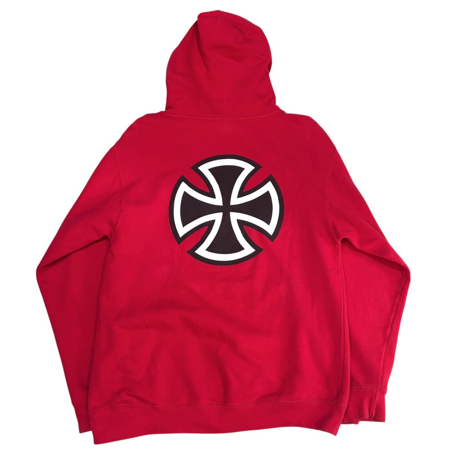 00s INDEPENDENT Hoody S RED インディペンデント フーディー 赤