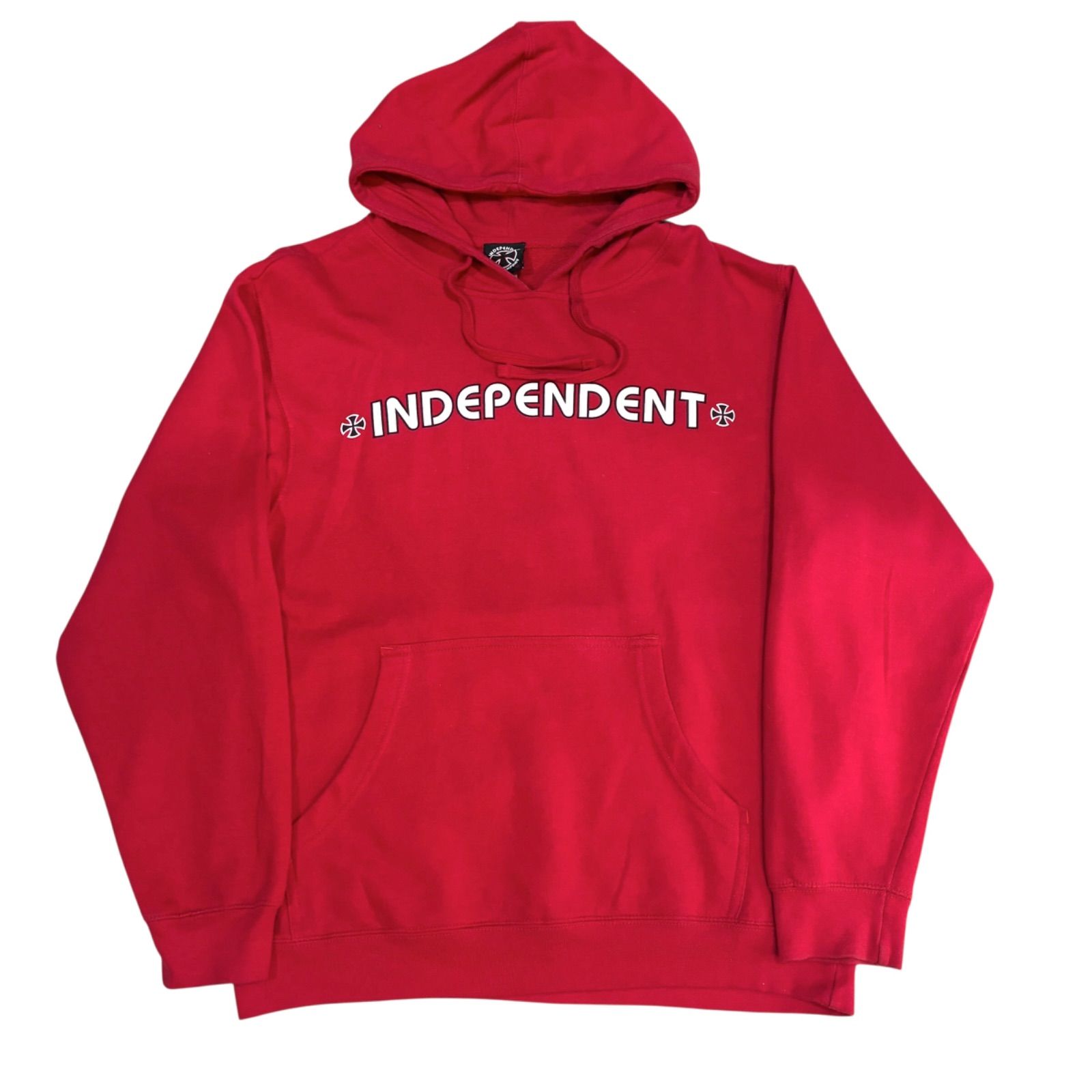 00s INDEPENDENT Hoody S RED インディペンデント フーディー 赤