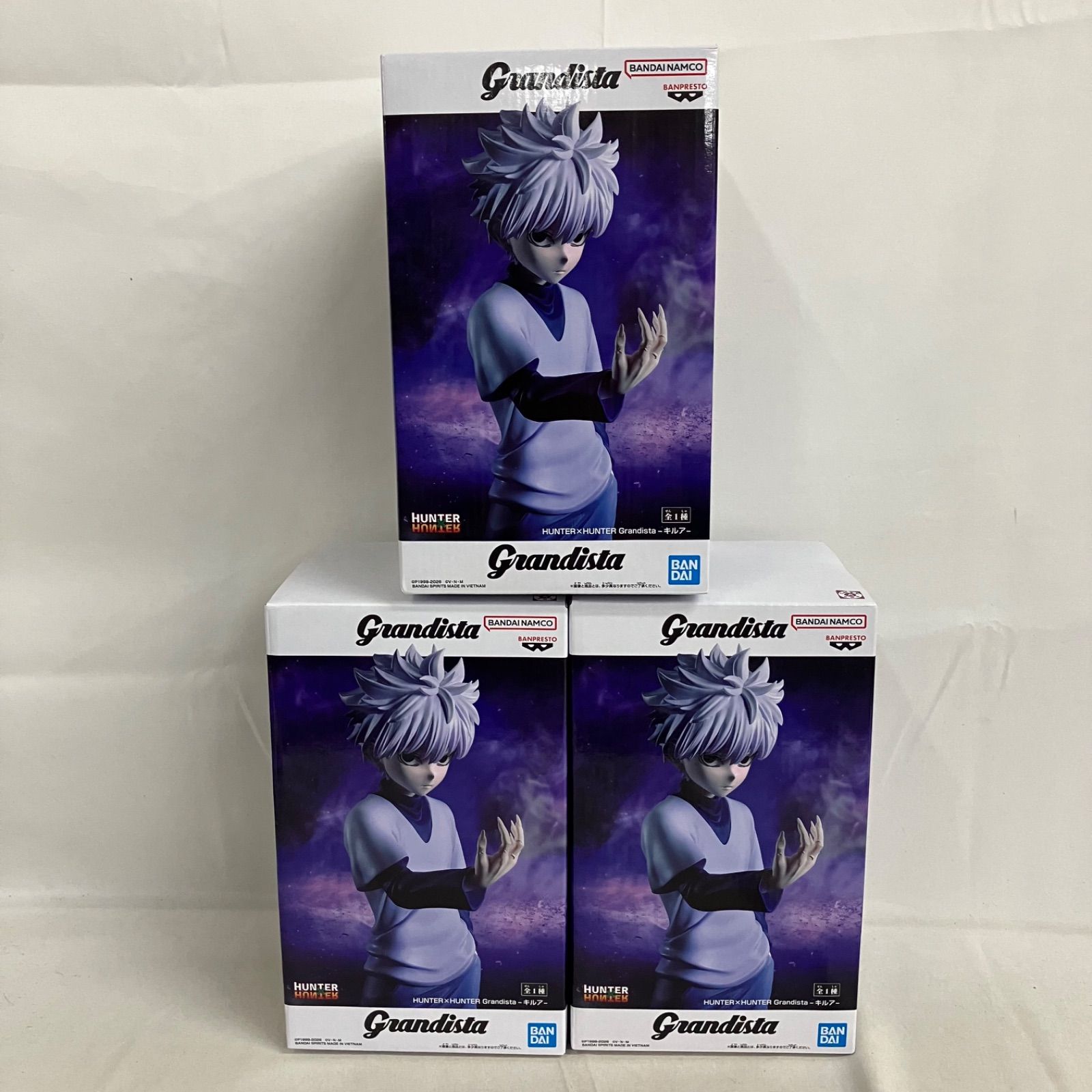未開封 ハンターハンター Grandista キルア フィギュア 3個セット