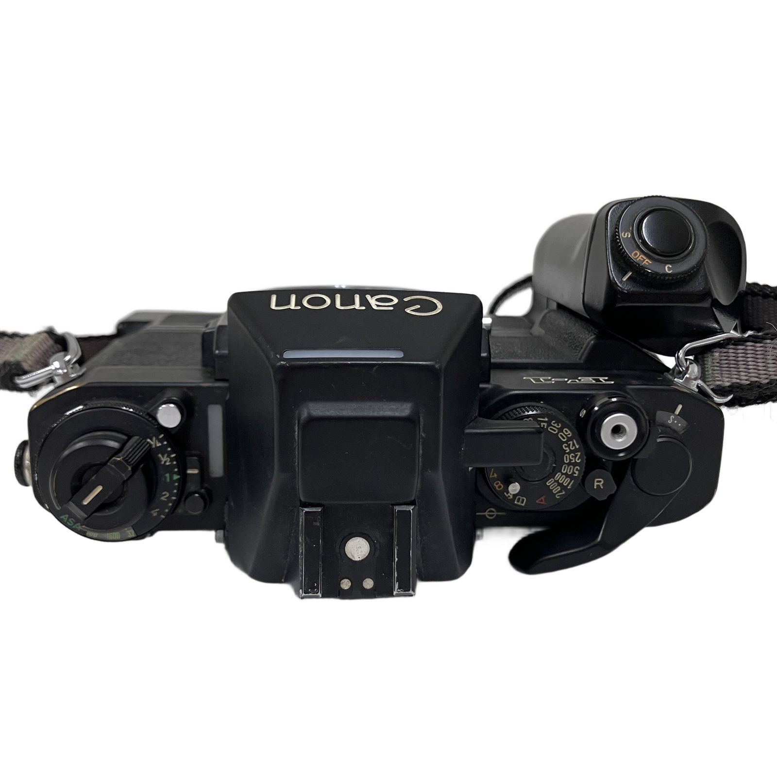 CANON F-1 AEファインダー ブラック ボディ 黒 レンズ FD 50mm F1.8