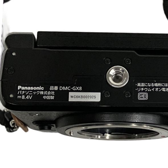 Panasonic LUMIX DMC-GX8 ミラーレス一眼カメラ ボディ 中古 良好