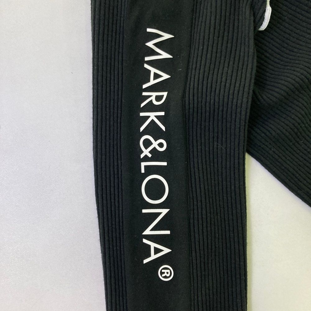 サイズ：38 MARK&LONA マークアンドロナ  ハイネックニットセーター  ブラック系 [240101631083] ゴルフウェア レディース ストスト サイズ：38 MARK&LONA マークアンドロナ ハイネックニットセーター