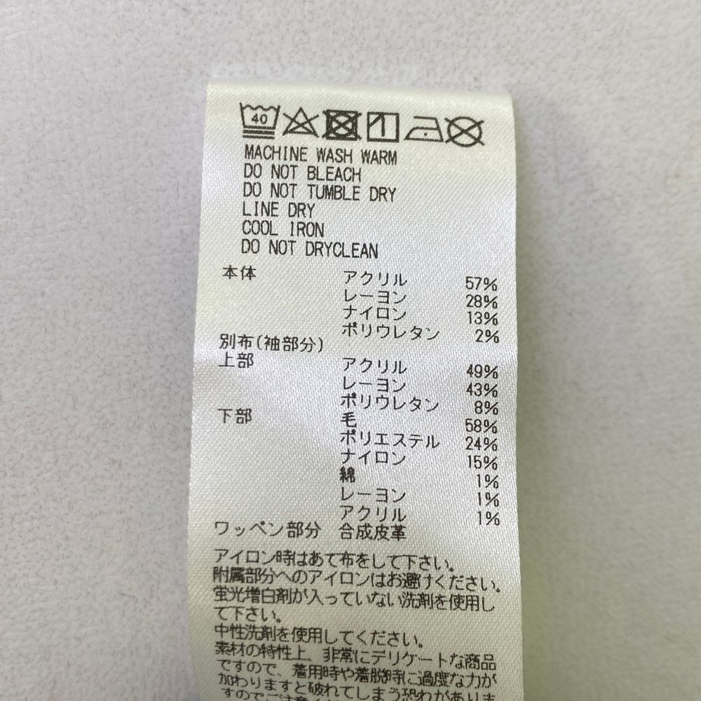 サイズ：38 MARK&LONA マークアンドロナ ハイネックニットセーター