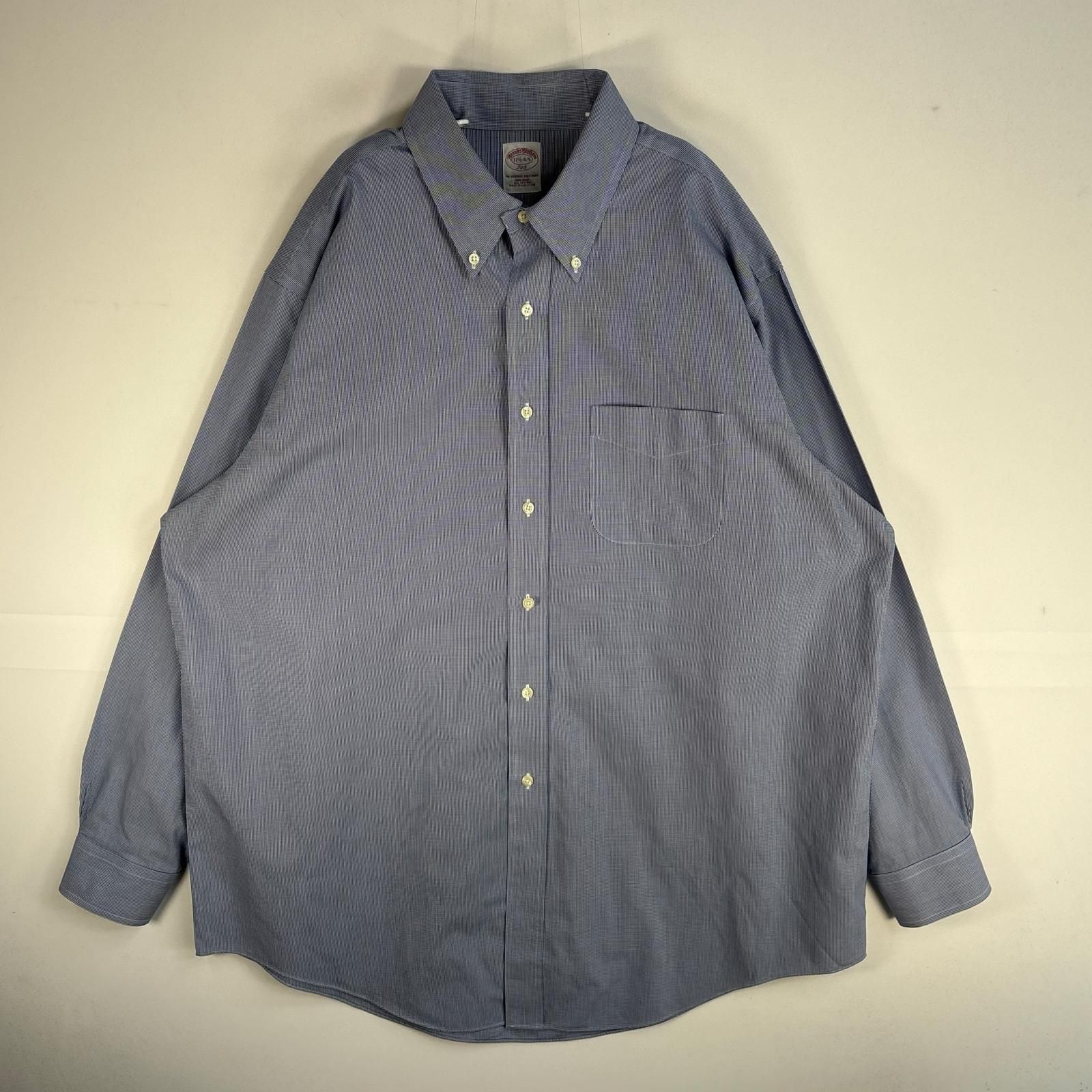 古着 ブルックスブラザーズ Brooks Brothers 長袖シャツ 胸ポケ 346