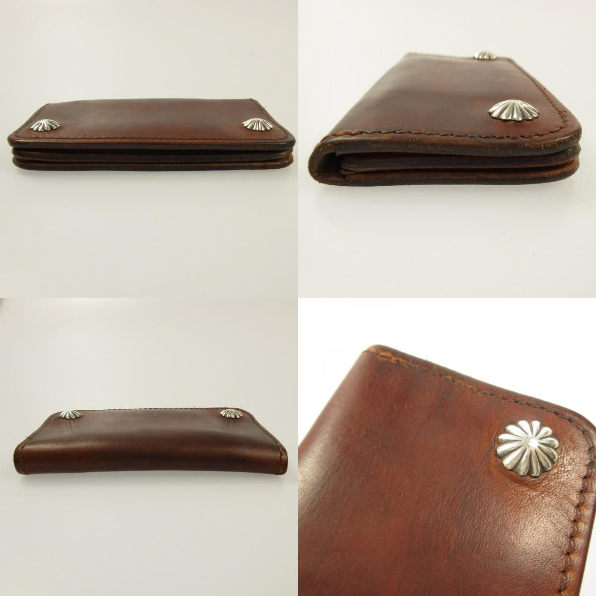 姫路東店】 中古 LARRY SMITH | ラリースミス 長財布 SHELL CONCHA