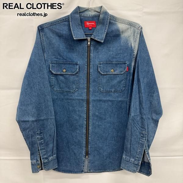 Supreme/シュプリーム【16SS】Denim Zip Shirt/デニム ジップ 長袖