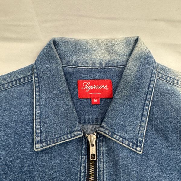 Supreme/シュプリーム【16SS】Denim Zip Shirt/デニム ジップ 長袖