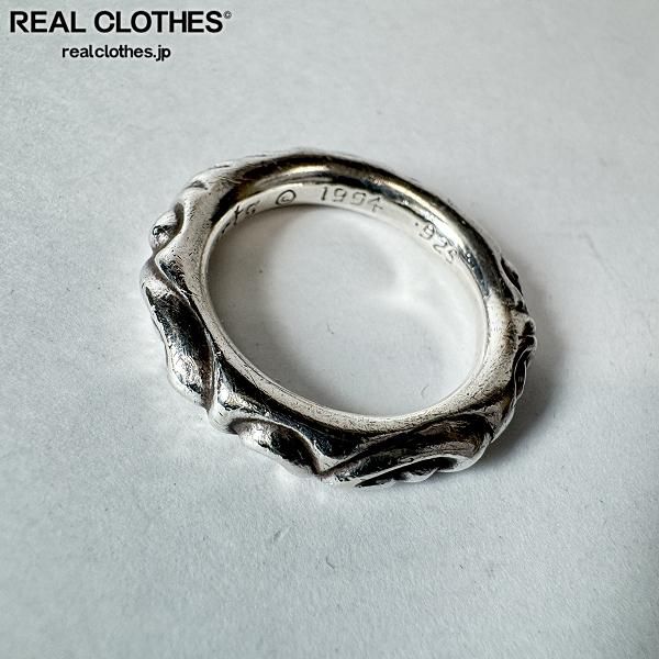 CHROME HEARTS/クロムハーツ SCRL BAND/スクロールバンド リング 22.5