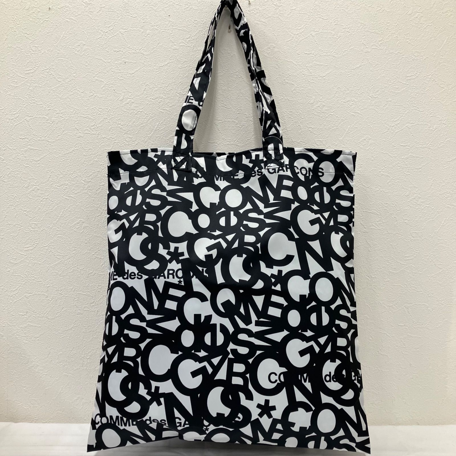 82 良品 COMME des GARÇONS コムデギャルソン トートバッグ モノクロ