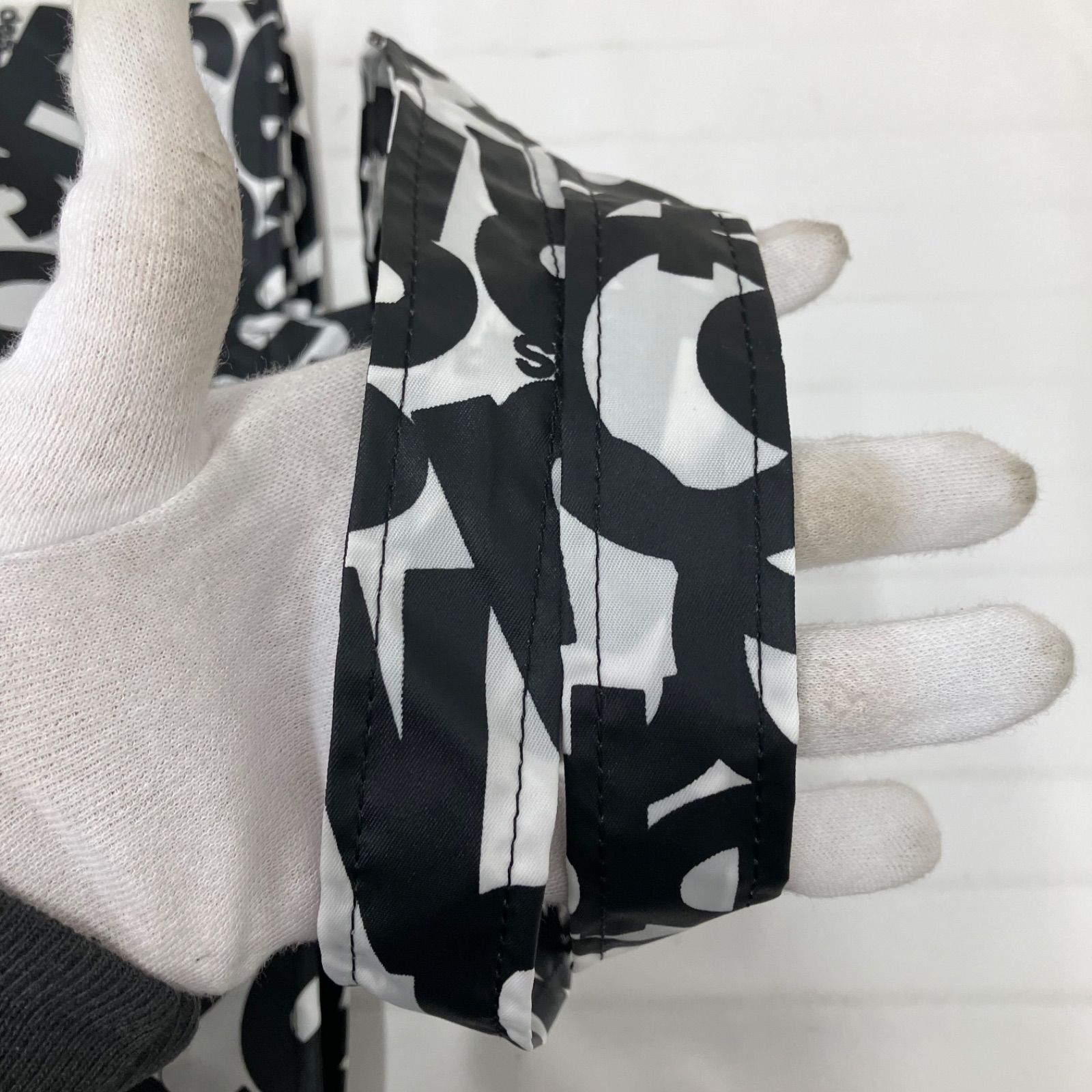 82 良品 COMME des GARÇONS コムデギャルソン トートバッグ モノクロ