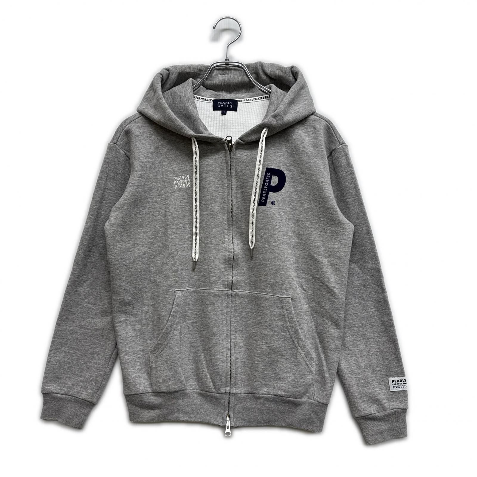 中古 レディース パーリーゲイツ PEARLY GATES パーカー 1(M) グレー