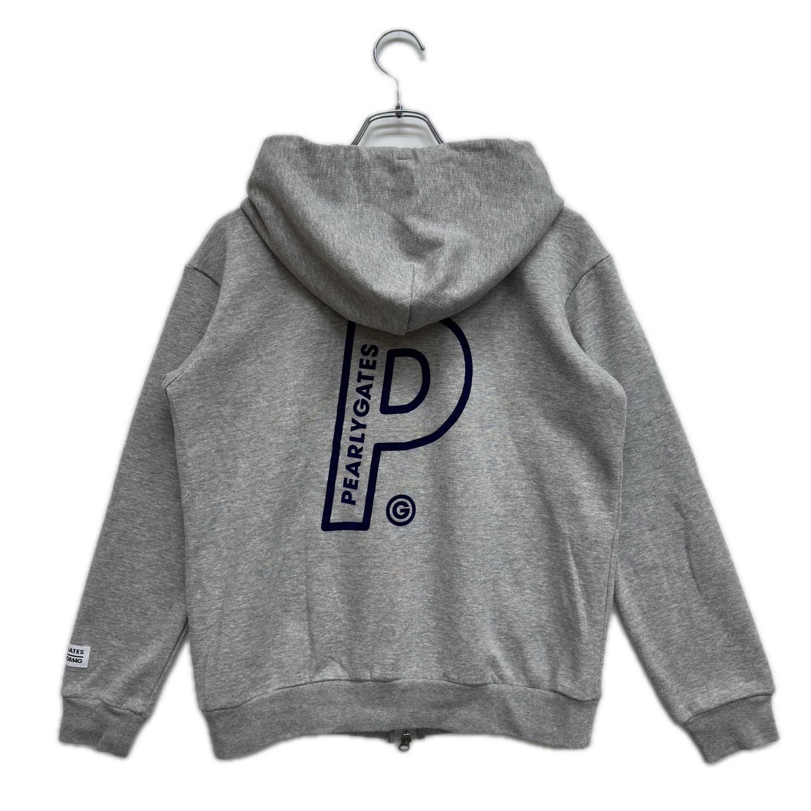 中古 レディース パーリーゲイツ PEARLY GATES パーカー 1(M) グレー