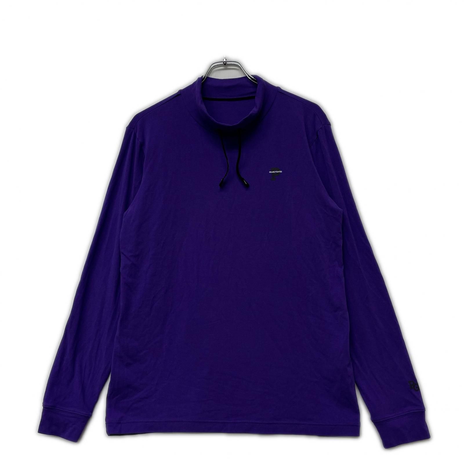 中古 メンズ パーリーゲイツ PEARLY GATES 長袖シャツ 4(M) 紫