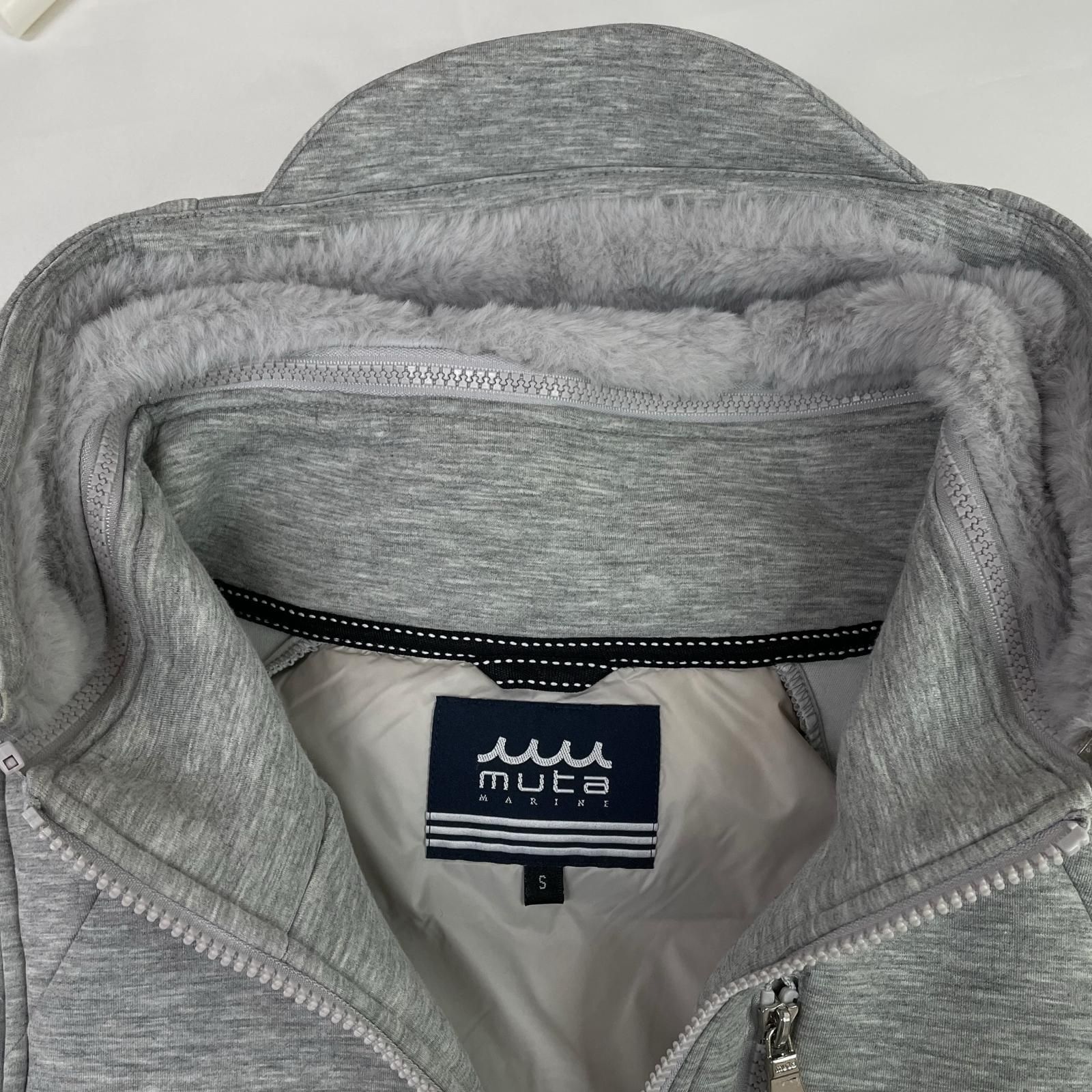 中古 メンズ ムータマリン muta MARINE ダウンベスト S グレー