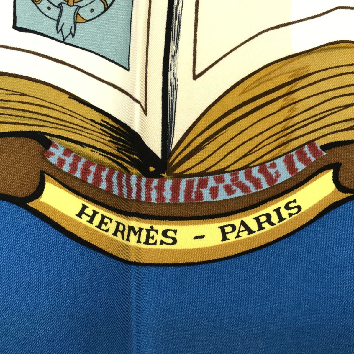 HERMES エルメス カレ90 スカーフ CHIFFRES ET MONOGRAMMES ANNEE 1886