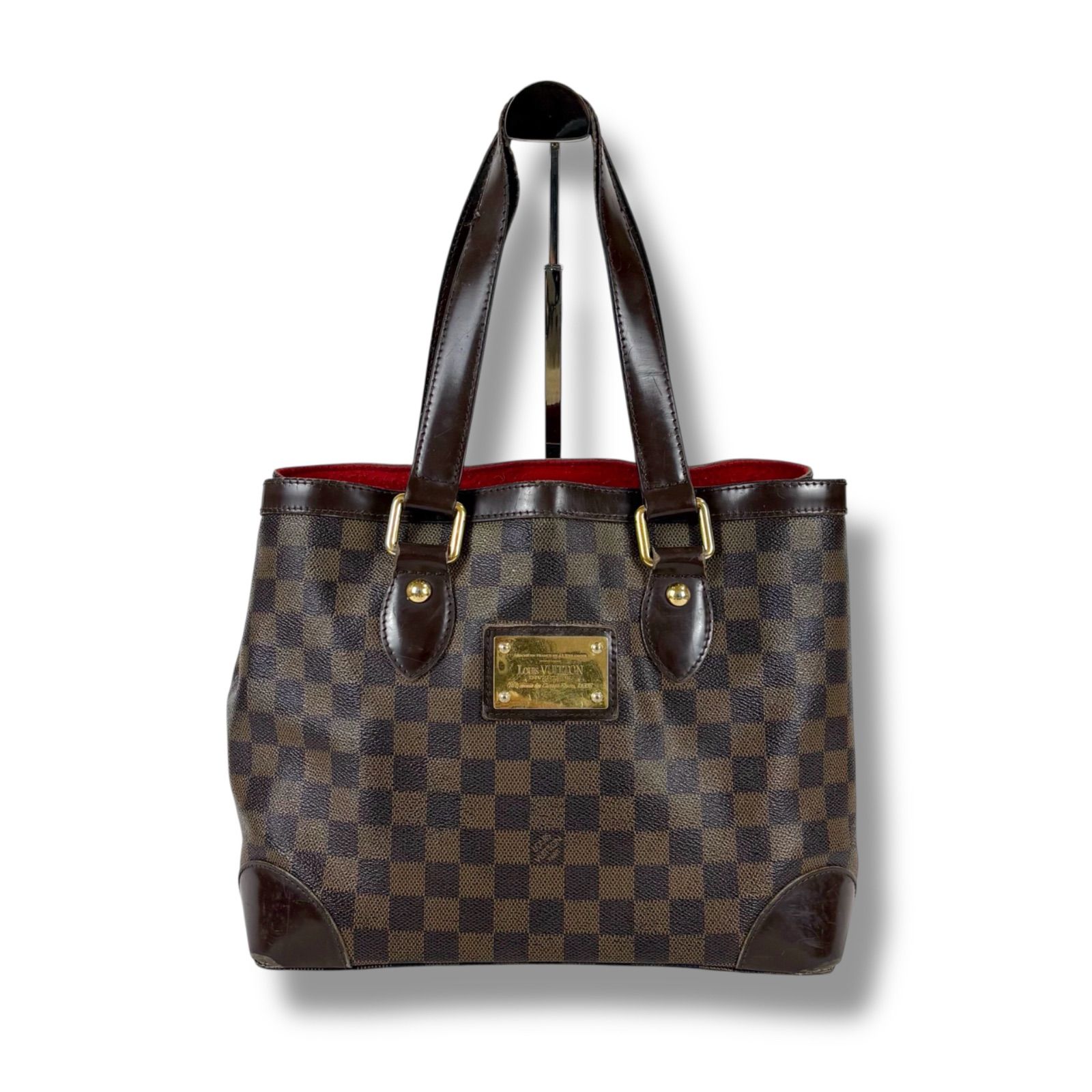 LOUISVUITTON ルイヴィトン ダミエレザー エベヌ ハムステッドPM