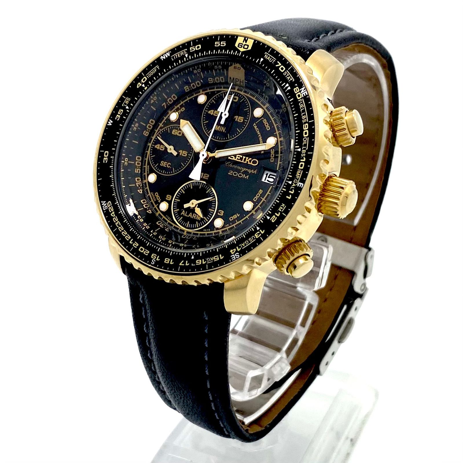 希少】腕時計 メンズ セイコー SEIKO パイロット・フライト・アラーム