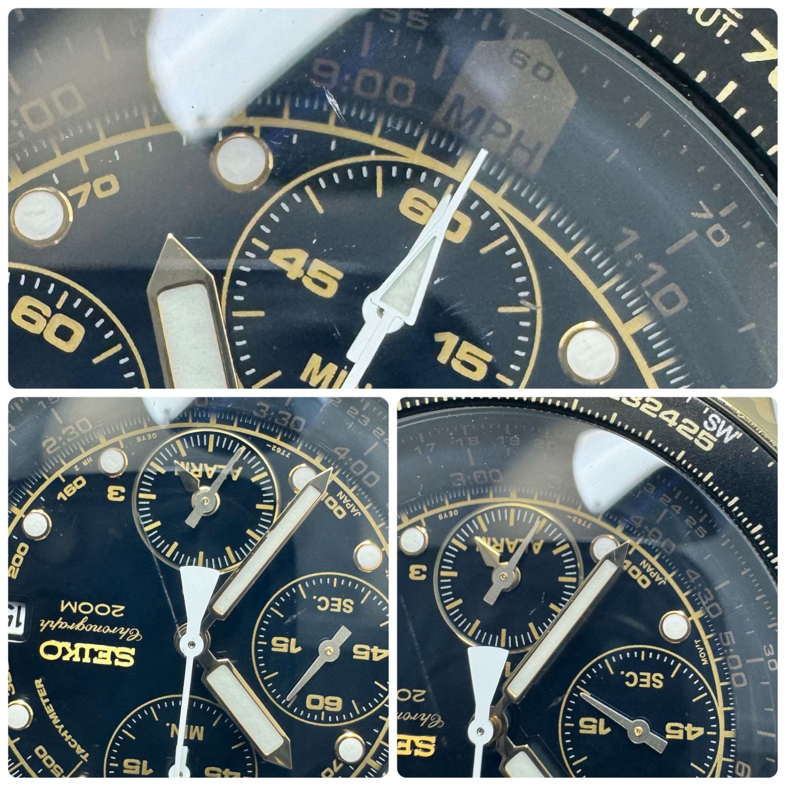 希少】腕時計 メンズ セイコー SEIKO パイロット・フライト・アラーム 