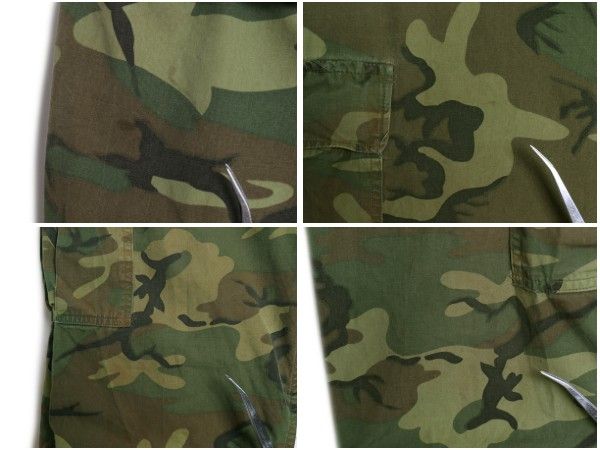 60s ☆ US ARMY 米軍実物 3rd 初期 ノンリップ ジャングルファティーグ