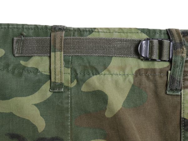 60s ☆ US ARMY 米軍実物 3rd 初期 ノンリップ ジャングルファティーグ