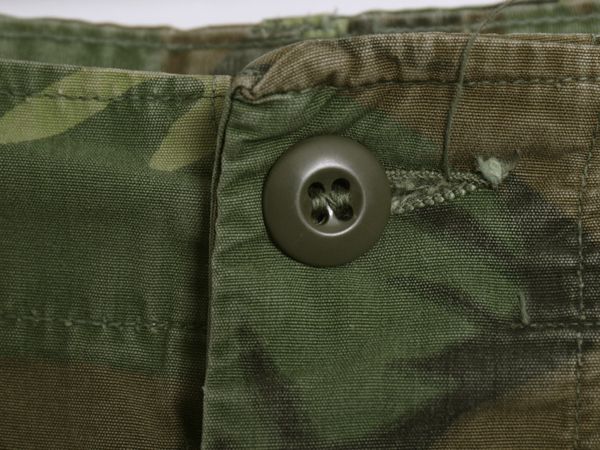 60s ☆ US ARMY 米軍実物 3rd 初期 ノンリップ ジャングルファティーグ