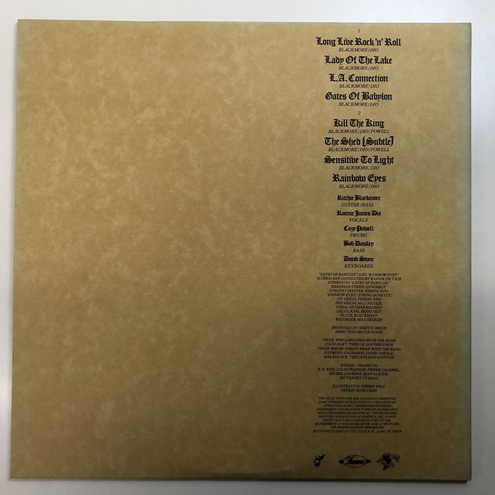 ◇[N]LP バビロンの城門 Long Live Rock