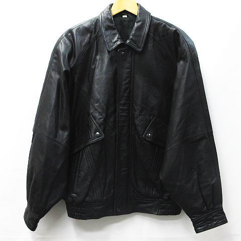 ヴィンテージ イタリア製 羊革 ラムレザージャケット 革ジャン