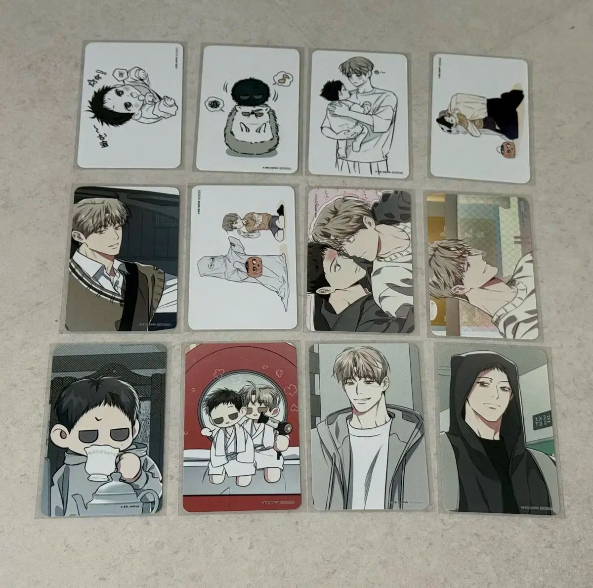 公私混同はダメ！公私混同 MOFUN 訪問トレカ 訪問フォトカード 12枚