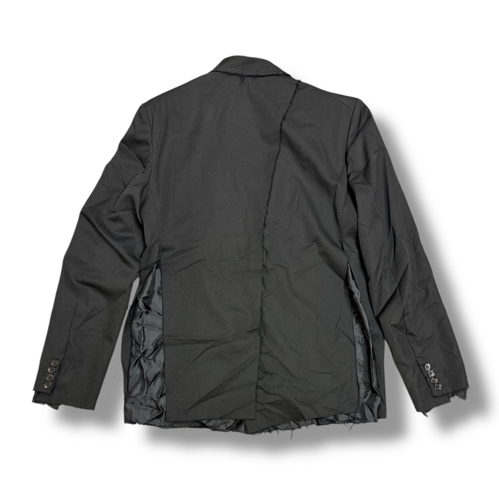 sulvam 17AW ギャバジンウール ショートジャケット テーラード 